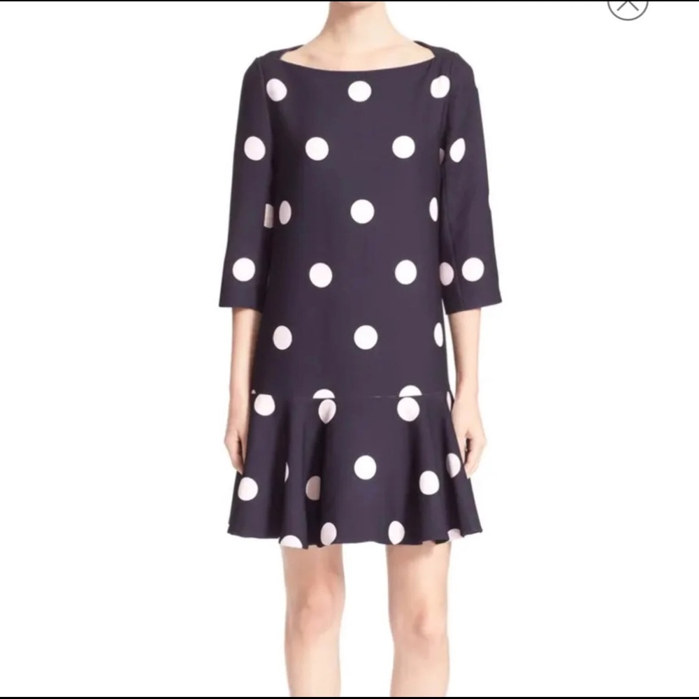 NWOT-Women's Blue Spotlight Flounce Dress (size 2) - Picture 2 of 8